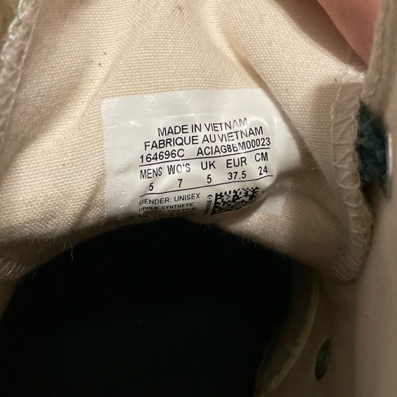 Moving Sale | NEW Converse Chuck Taylor All Star JW Anderson Glitter Gold Silver - Picture 8 of 8